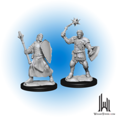 Critical Role Unpainted Miniatures: Human Clovis Concord Male